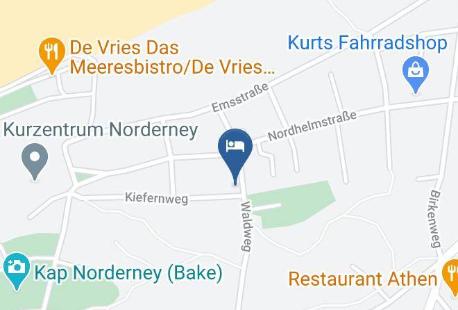 Aurich - Ferienhaus Hol Di Toi Maps