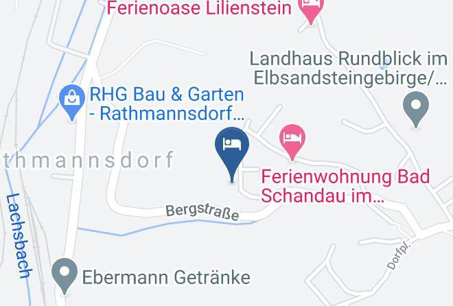 Sachsische Schweiz Osterzgebirge - Ferienhaus Hollenstiege Maps