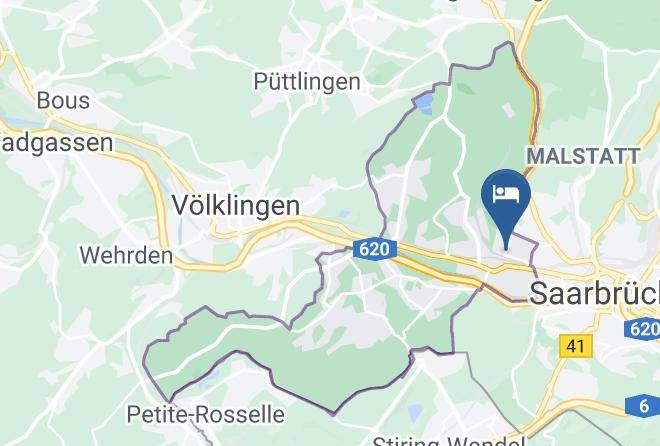 Saarbrucken - Ferienhaus Hubert Maps