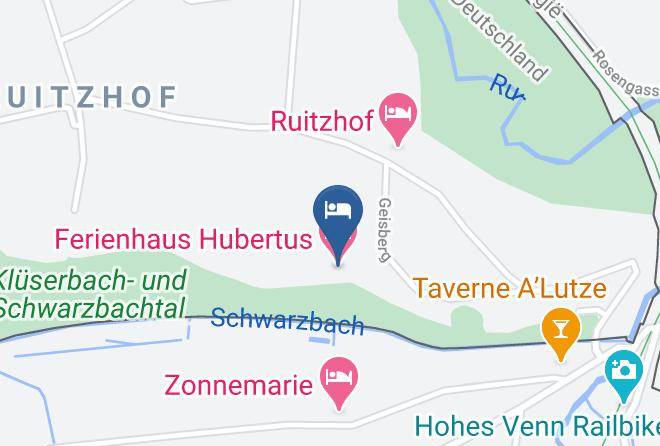 Aachen - Ferienhaus Hubertus Maps