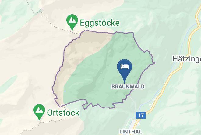 Glarus - Ferienhaus Hunduren Maps