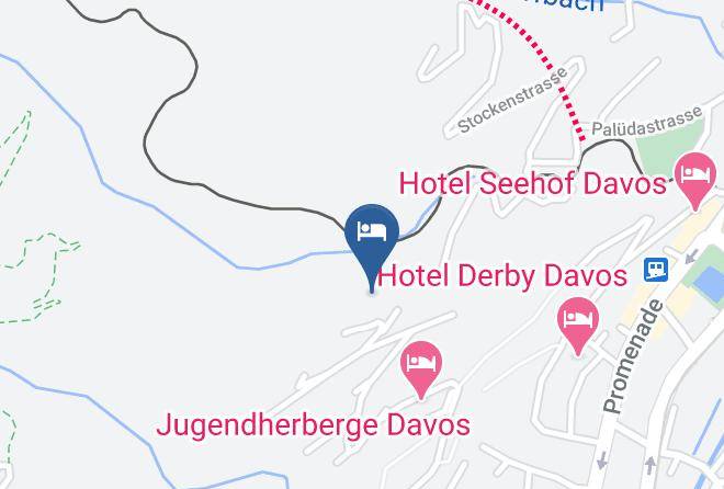 Prattigau Davos - Ferienhaus 'i Da Lercha' Davos Maps