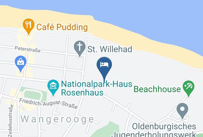 Friesland - Ferienhaus Jadedrache Wangerooge Maps