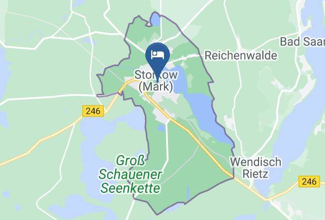 Oder Spree - Ferienhaus Jahnke In Storkow Maps