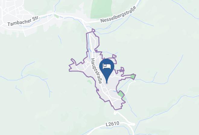 Schmalkalden Meiningen - Ferienhaus Johanna Maps