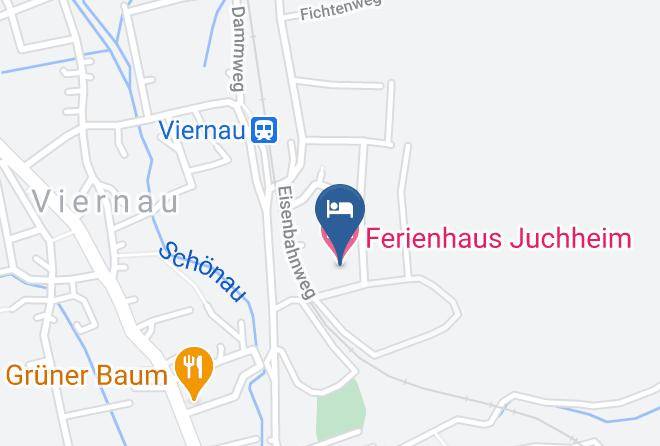 Schmalkalden Meiningen - Ferienhaus Juchheim Maps