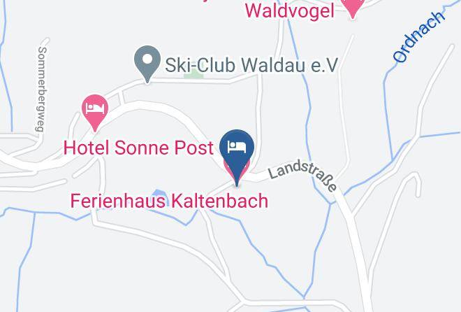 Breisgau Hochschwarzwald - Ferienhaus Kaltenbach Maps