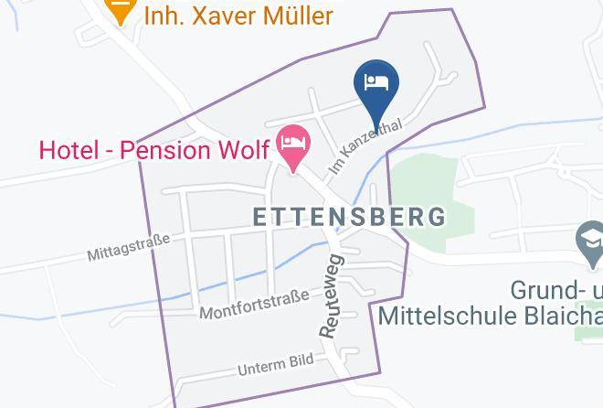 Oberallgau - Ferienhaus Kanzelthal Maps