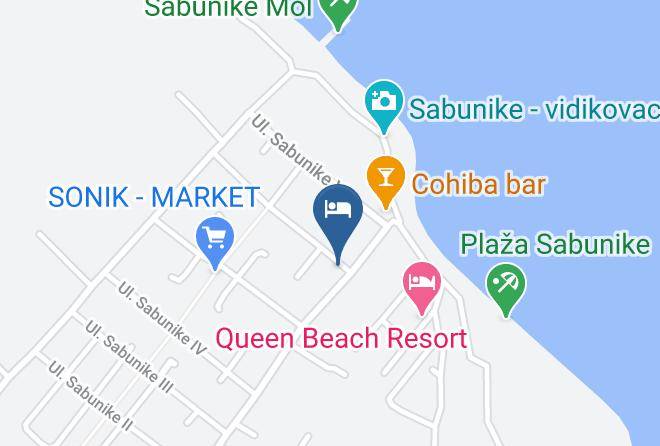 Privlaka - Ferienhaus Karlo Maps