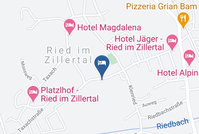 Schwaz - Ferienhaus Klocker Maps