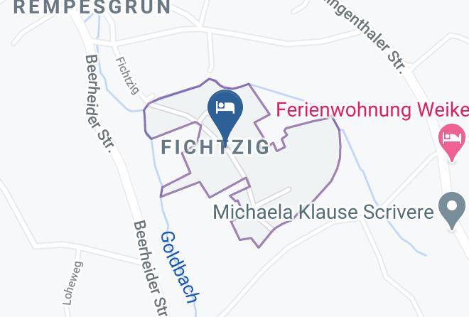 Vogtlandkreis - Ferienhaus Koch Maps