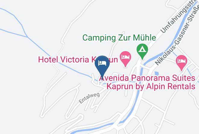 Zell Am See - Ferienhaus Kollinger Maps