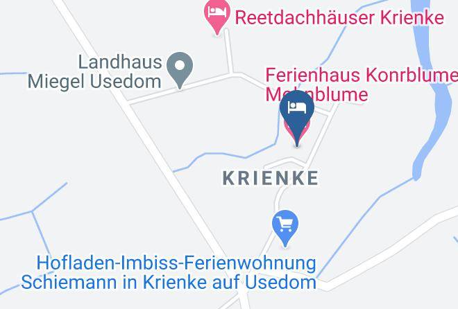 Vorpommern Greifswald - Ferienhaus Konrblume Mohnblume Maps