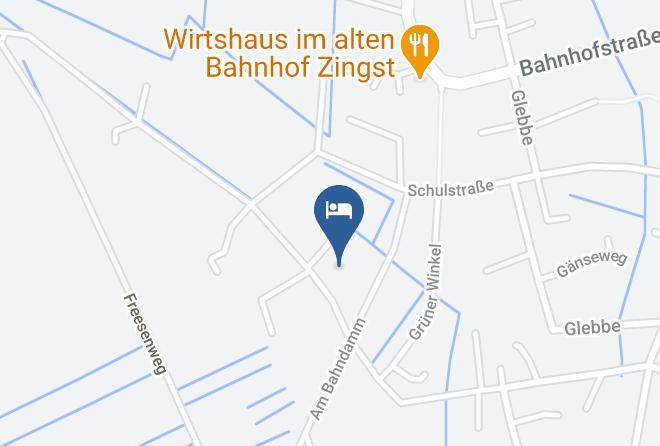 Vorpommern Rugen - Ferienhaus Kornblume Maps