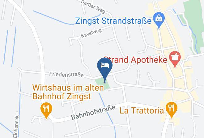 Vorpommern Rugen - Ferienhaus Kranich Kate Maps