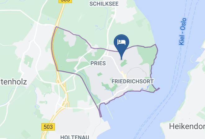 Kiel - Ferienhaus Krebs Maps