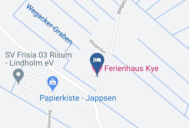 Nordfriesland - Ferienhaus Kye Maps