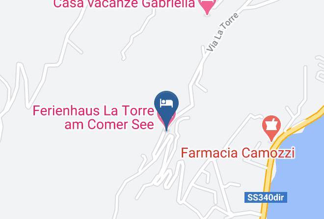 Como - Ferienhaus La Torre Am Comer See Maps