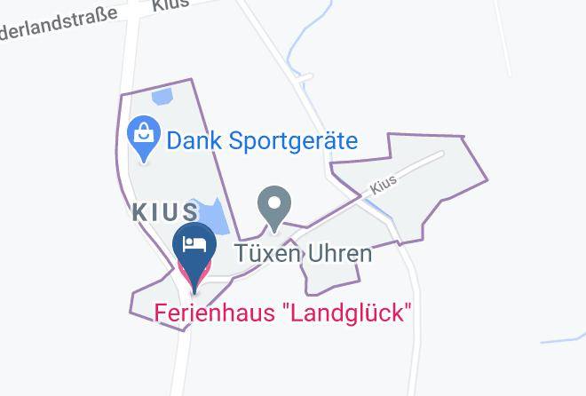 Schleswig Flensburg - Ferienhaus Landgluck Maps