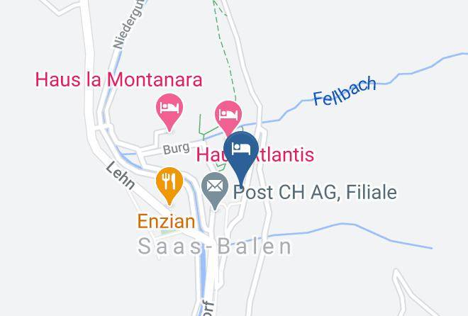 Visp - Ferienhaus Larchenheim Maps
