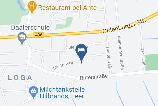 Leer - Ferienhaus Leer Am Hammrich Maps