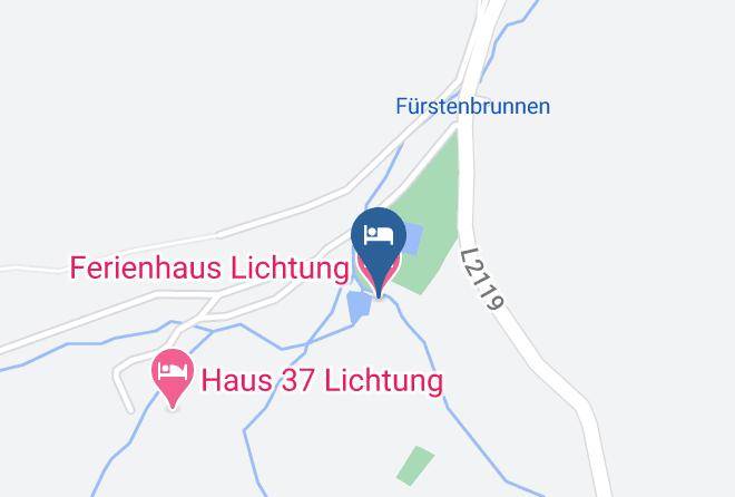 Wartburgkreis - Ferienhaus Lichtung Maps