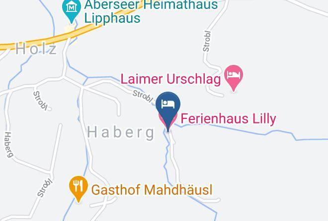 Salzburg Umgebung - Ferienhaus Lilly Maps