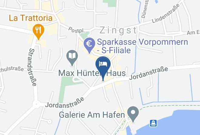Vorpommern Rugen - Ferienwohnungen In Zingst Lutten Kulli Maps