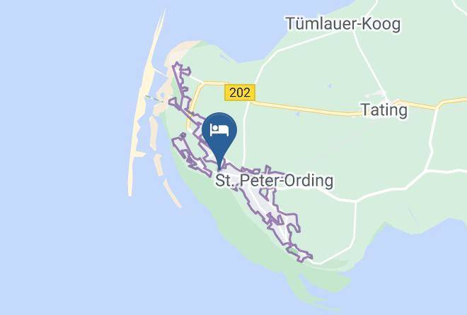 Nordfriesland - Ferienhaus Lutzen In St Peter Ording Maps