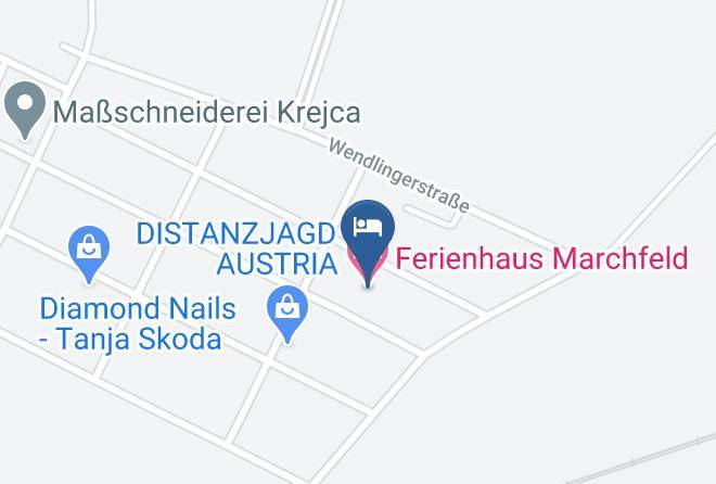 Ganserndorf - Ferienhaus Marchfeld Maps