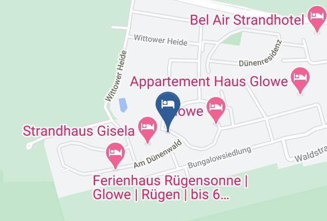 Vorpommern Rugen - Ferienhaus Meeresbraut Maps