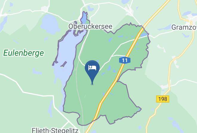 Uckermark - Ferienhaus Melzow Maps