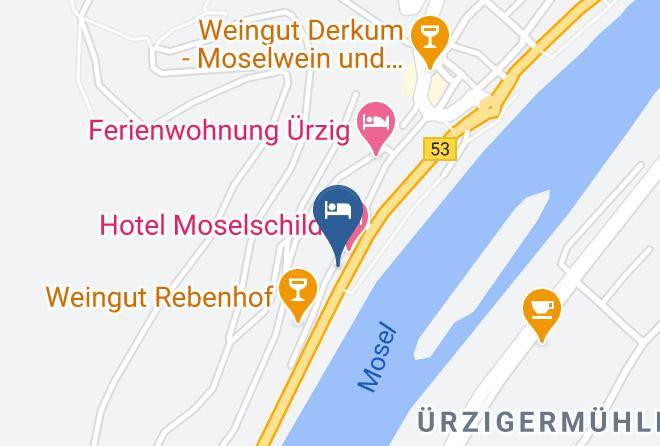 Bernkastel Wittlich - Ferienhaus Mosel Maps