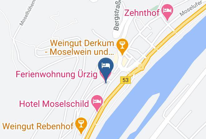 Bernkastel Wittlich - Ferienhaus Moselufer Maps