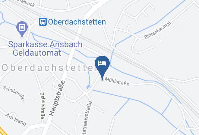 Ansbach - Ferienhaus Muhlblick Maps