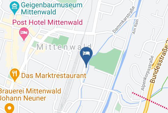 Garmisch Partenkirchen - Ferienhaus Muhlrad'l Maps