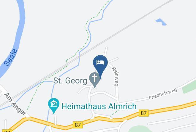 Burgenlandkreis - Ferienhaus Naumburg Maps