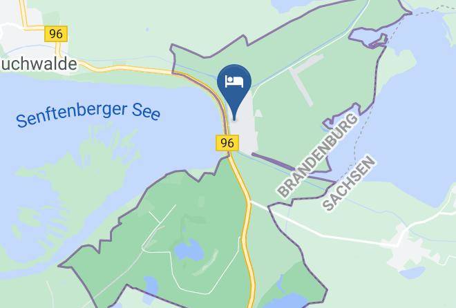 Oberspreewald Lausitz - Ferienhaus Niemtsch Maps