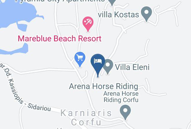 Kerkira - Ferienhaus Nora Maps