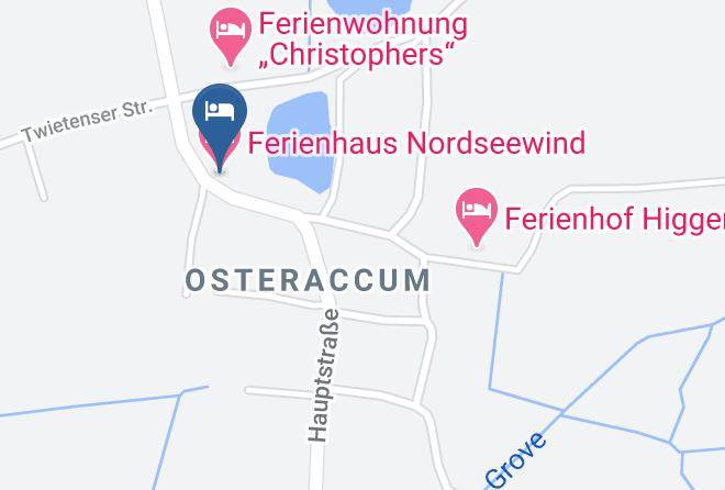 Wittmund - Ferienhaus Nordseewind Maps