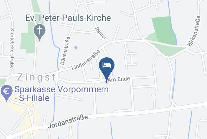 Vorpommern Rugen - Ferienhaus Omi Zingst Maps