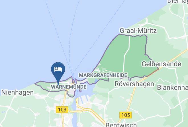 Rostock - Ferienhaus Ostseeliebe Maps