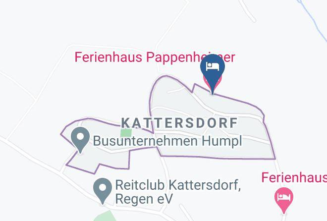 Regen - Ferienhaus Pappenheimer Maps