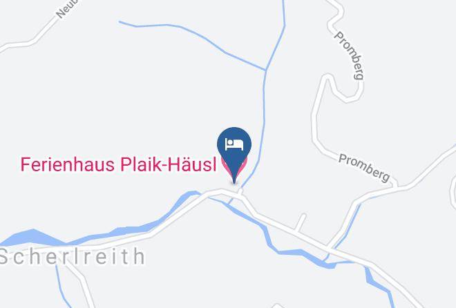 Hallein - Ferienhaus Plaik Hausl Maps