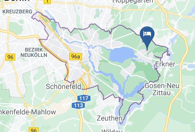 Stadt Berlin - Ferienhaus Rahnsdorf Maps