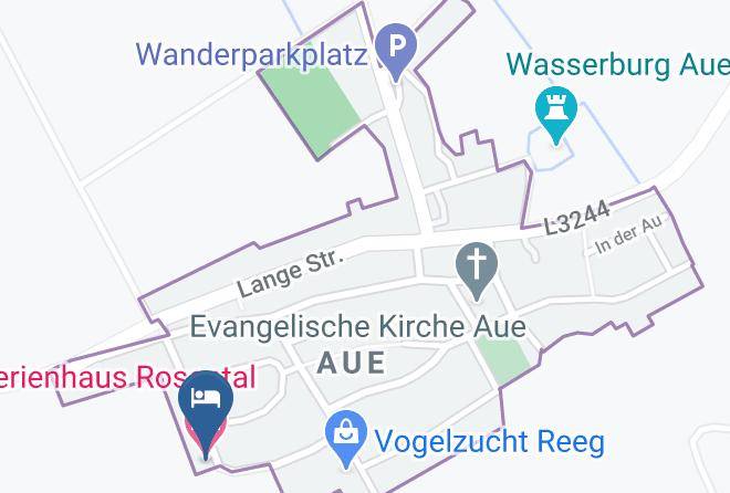 Werra Meisner Kreis - Ferienhaus Rosental Maps