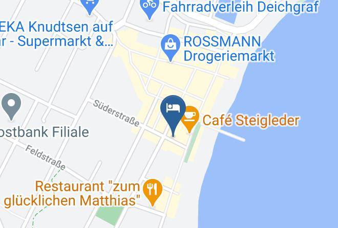 Nordfriesland - Ferienhaus Roter Seestern Maps