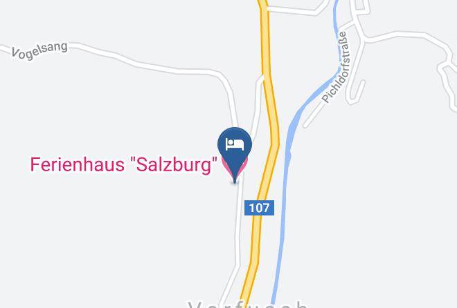 Zell Am See - Ferienhaus Salzburg Maps