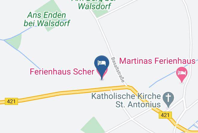Vulkaneifel - Ferienhaus Scher Maps