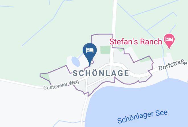 Ludwigslust Parchim - Ferienhaus Schonlage Maps